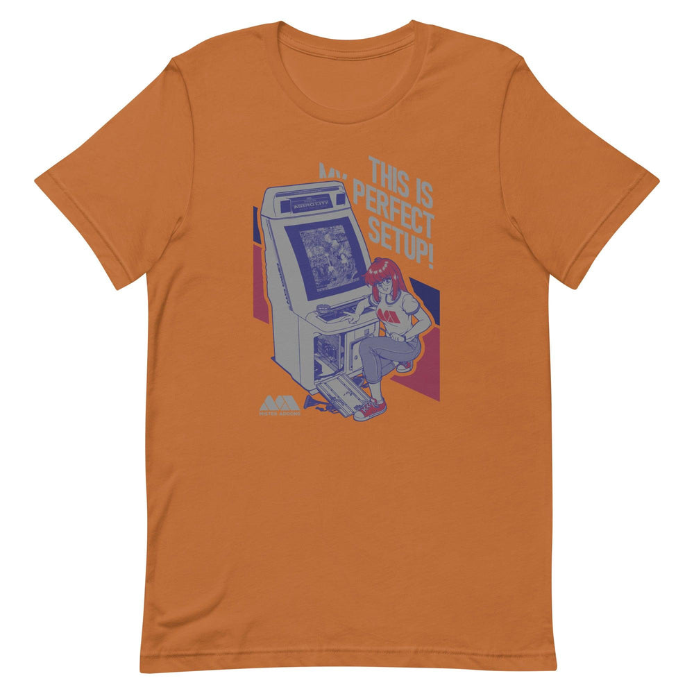 
                      
                        MiSTer Addons Donnacade Dark Unisex T-shirt - MiSTer Addons
                      
                    