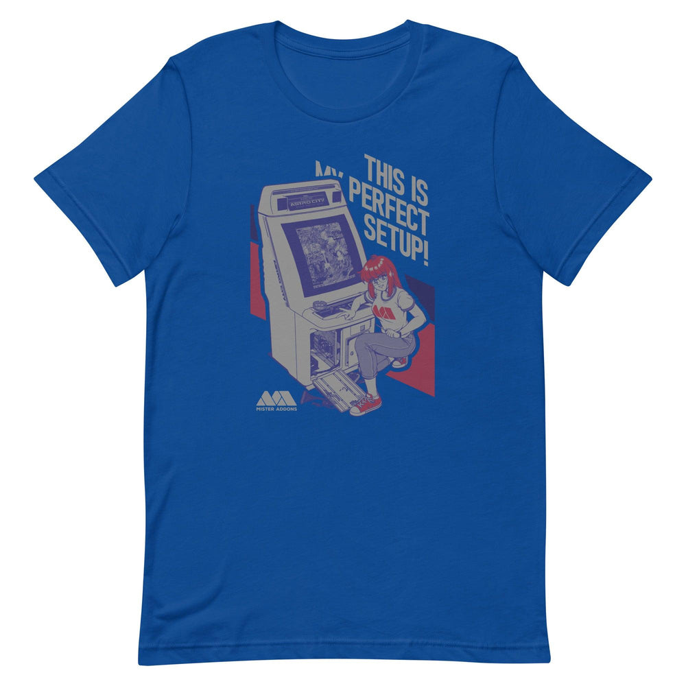 
                      
                        MiSTer Addons Donnacade Dark Unisex T-shirt - MiSTer Addons
                      
                    