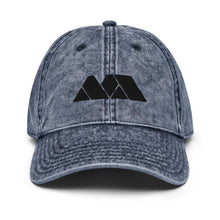 Cargar imagen en el visor de la galería, Gorra de sarga de algodón vintage MiSTer Addons (logotipo oscuro)
